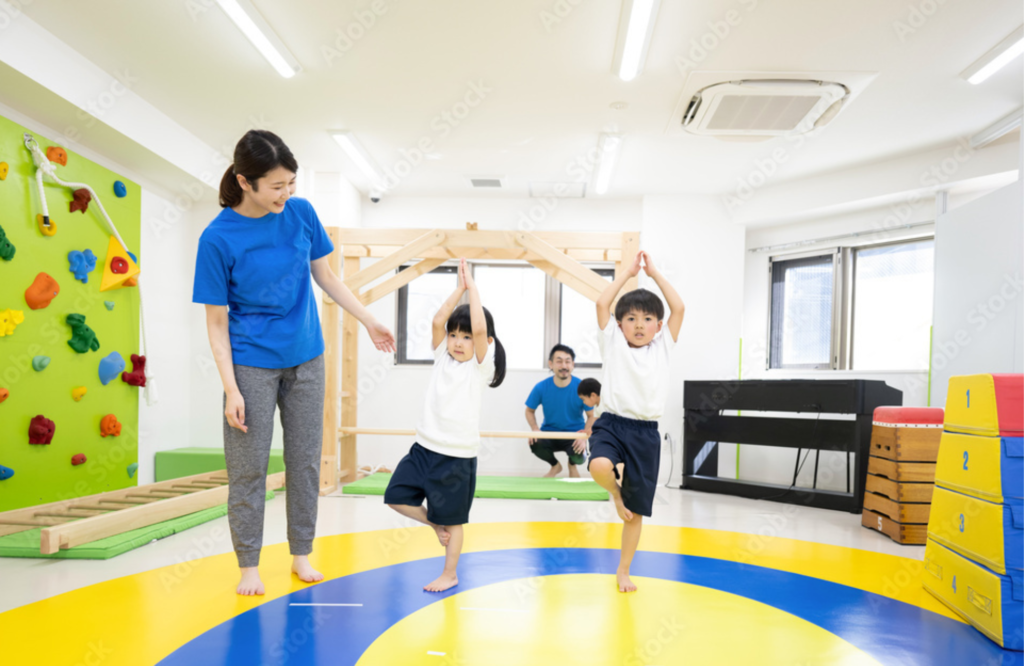 子どものビジョンとレーニング風景