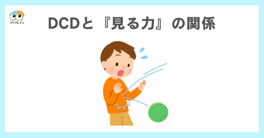 発達性協調運動症（DCD）と『見る力』の関係とは？
