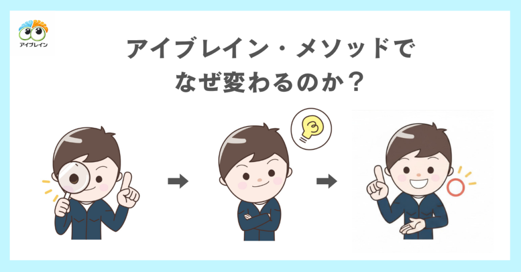 なぜアイブレイン・メソッドで変わるのか？他の支援との違い